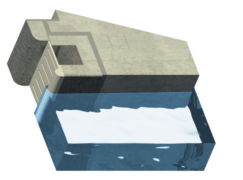 NATURAL FLOW Swimming Pool Overflow Systems
